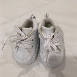 White Baby Shoes